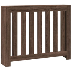 vidaXL Radiator Cover Heater Cover Radiator Shelf Brown Oak Engineered Wood