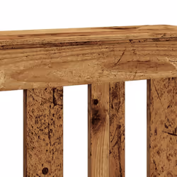 vidaXL Radiator Cover Heater Cover Radiator Shelf Old Wood Engineered Wood - Additional view 5
