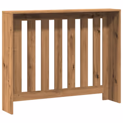 vidaXL Radiator Cover Heater Cover Radiator Shelf Artisian Oak Engineered Wood - Additional view 4