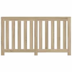 vidaXL Radiator Cover Heater Cover Radiator Shelf Sonoma Oak Engineered Wood - Additional view 2