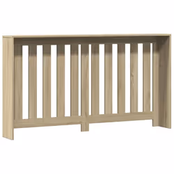 vidaXL Radiator Cover Heater Cover Radiator Shelf Sonoma Oak Engineered Wood - Additional view 4