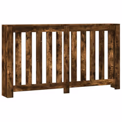 vidaXL Radiator Cover Heater Cover Radiator Shelf Smoked Oak Engineered Wood