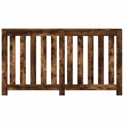 vidaXL Radiator Cover Heater Cover Radiator Shelf Smoked Oak Engineered Wood
