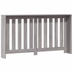 vidaXL Radiator Cover Heater Cover Radiator Shelf Grey Sonoma Engineered Wood - Additional view 4