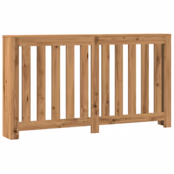 vidaXL Radiator Cover Heater Cover Radiator Shelf Artisian Oak Engineered Wood