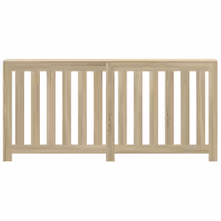 vidaXL Radiator Cover Heater Cover Radiator Shelf Sonoma Oak Engineered Wood