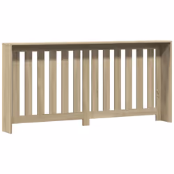 vidaXL Radiator Cover Heater Cover Radiator Shelf Sonoma Oak Engineered Wood - Additional view 4