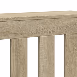 vidaXL Radiator Cover Heater Cover Radiator Shelf Sonoma Oak Engineered Wood - Additional view 5