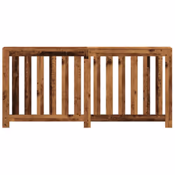 vidaXL Radiator Cover Heater Cover Radiator Shelf Old Wood Engineered Wood