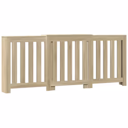 vidaXL Radiator Cover Heater Cover Radiator Shelf Sonoma Oak Engineered Wood