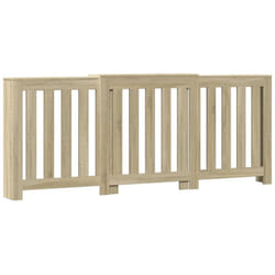 vidaXL Radiator Cover Heater Cover Radiator Shelf Sonoma Oak Engineered Wood