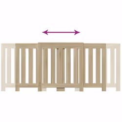 vidaXL Radiator Cover Heater Cover Radiator Shelf Sonoma Oak Engineered Wood - Additional view 5