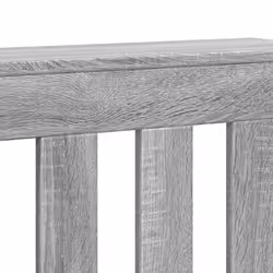 vidaXL Radiator Cover Heater Cover Radiator Shelf Grey Sonoma Engineered Wood - Additional view 6