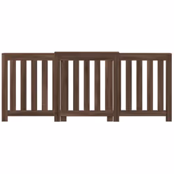 vidaXL Radiator Cover Heater Cover Radiator Shelf Brown Oak Engineered Wood