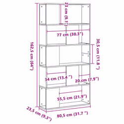 VidaXL 852775 living room bookcase - Additional view 8