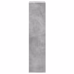vidaXL Bookcase Bookshelf Rack Storage Cabinet Book Stand Engineered Wood - concrete grey - Additional view 4