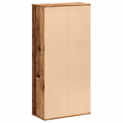 vidaXL Bookcase Bookshelf Rack Storage Cabinet Book Stand Engineered Wood - old wood - Additional view 5