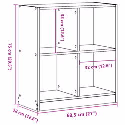 VidaXL 852807 living room bookcase