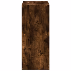 vidaXL Bookcase Bookshelf Rack Storage Cabinet Engineered Wood - smoked oak, 68.5 x 32 x 75 cm - Additional view 4