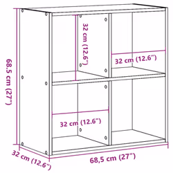 VidaXL 852825 living room bookcase