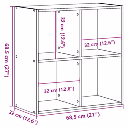 VidaXL 852826 living room bookcase