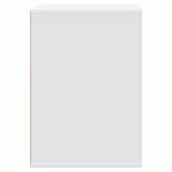 vidaXL Corner Chest of Drawers Storage Drawer Side Cabinet Engineered Wood - white, 60 x 41 x 58 cm - Additional view 5