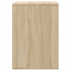 vidaXL Corner Chest of Drawers Storage Drawer Side Cabinet Engineered Wood - sonoma oak, 60 x 41 x 58 cm - Additional view 5