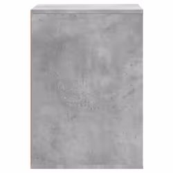 vidaXL Corner Chest of Drawers Storage Drawer Side Cabinet Engineered Wood - concrete grey, 60 x 41 x 58 cm - Additional view 5