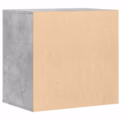 vidaXL Corner Chest of Drawers Storage Drawer Side Cabinet Engineered Wood - concrete grey, 60 x 41 x 58 cm - Additional view 6