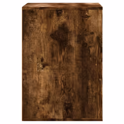 vidaXL Corner Chest of Drawers Storage Drawer Side Cabinet Engineered Wood - smoked oak, 60 x 41 x 58 cm - Additional view 5