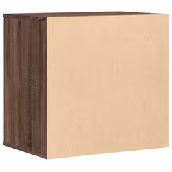 vidaXL Corner Chest of Drawers Storage Drawer Side Cabinet Engineered Wood - brown oak, 60 x 41 x 58 cm - Additional view 6