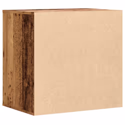 vidaXL Corner Chest of Drawers Storage Drawer Side Cabinet Engineered Wood - old wood, 60 x 41 x 58 cm - Additional view 6