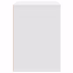 vidaXL Corner Chest of Drawers Storage Drawer Side Cabinet Engineered Wood - white, 80 x 41 x 58 cm - Additional view 5