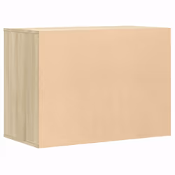 vidaXL Corner Chest of Drawers Storage Drawer Side Cabinet Engineered Wood - sonoma oak, 80 x 41 x 58 cm - Additional view 6
