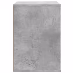 vidaXL Corner Chest of Drawers Storage Drawer Side Cabinet Engineered Wood - concrete grey, 80 x 41 x 58 cm - Additional view 5