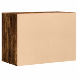 vidaXL Corner Chest of Drawers Storage Drawer Side Cabinet Engineered Wood - smoked oak, 80 x 41 x 58 cm - Additional view 6