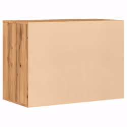 vidaXL Corner Chest of Drawers Storage Drawer Side Cabinet Engineered Wood - oak, 80 x 41 x 58 cm - Additional view 6