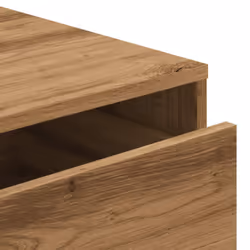 vidaXL Corner Chest of Drawers Storage Drawer Side Cabinet Engineered Wood - oak, 80 x 41 x 58 cm - Additional view 7