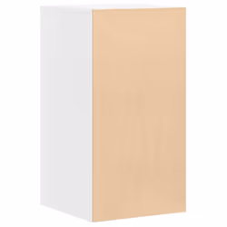 vidaXL Corner Chest of Drawers Storage Drawer Side Cabinet Engineered Wood - white, 40 x 41 x 76 cm - Additional view 6