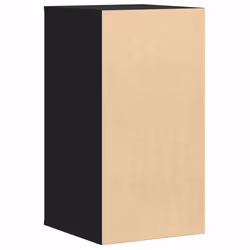 vidaXL Corner Chest of Drawers Storage Drawer Side Cabinet Engineered Wood - black, 40 x 41 x 76 cm - Additional view 6