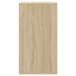 vidaXL Corner Chest of Drawers Storage Drawer Side Cabinet Engineered Wood - sonoma oak, 40 x 41 x 76 cm - Additional view 5