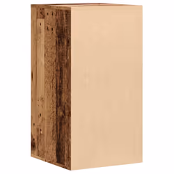 vidaXL Corner Chest of Drawers Storage Drawer Side Cabinet Engineered Wood - old wood, 40 x 41 x 76 cm - Additional view 6