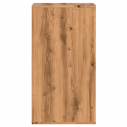 vidaXL Corner Chest of Drawers Storage Drawer Side Cabinet Engineered Wood - oak, 40 x 41 x 76 cm - Additional view 5