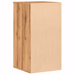 vidaXL Corner Chest of Drawers Storage Drawer Side Cabinet Engineered Wood - oak, 40 x 41 x 76 cm - Additional view 6
