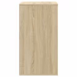 vidaXL Corner Chest of Drawers Storage Drawer Side Cabinet Engineered Wood - sonoma oak, 60 x 41 x 76 cm - Additional view 5