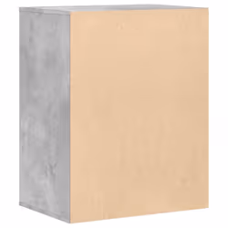 vidaXL Corner Chest of Drawers Storage Drawer Side Cabinet Engineered Wood - concrete grey, 60 x 41 x 76 cm - Additional view 6
