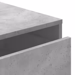 vidaXL Corner Chest of Drawers Storage Drawer Side Cabinet Engineered Wood - concrete grey, 60 x 41 x 76 cm - Additional view 7