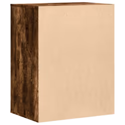 vidaXL Corner Chest of Drawers Storage Drawer Side Cabinet Engineered Wood - smoked oak, 60 x 41 x 76 cm - Additional view 6