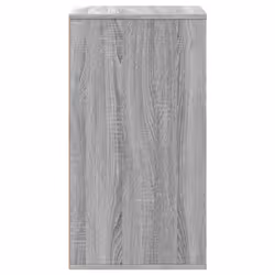 vidaXL Corner Chest of Drawers Storage Drawer Side Cabinet Engineered Wood - grey sonoma, 60 x 41 x 76 cm - Additional view 5
