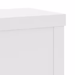 vidaXL Plant Stands Garden Plant Pot Holder Flower Stand 2 pcs Engineered wood - white, 10 x 10 x 18 cm - Additional view 7